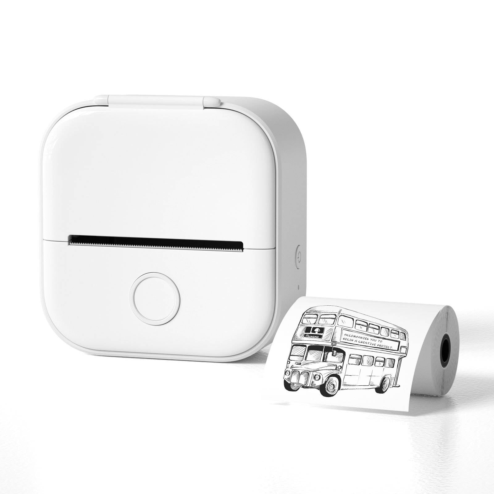 Qoaso Mini Pocket Portable Printer for Home Use - The Ultimate Complement to Your Printing Needs