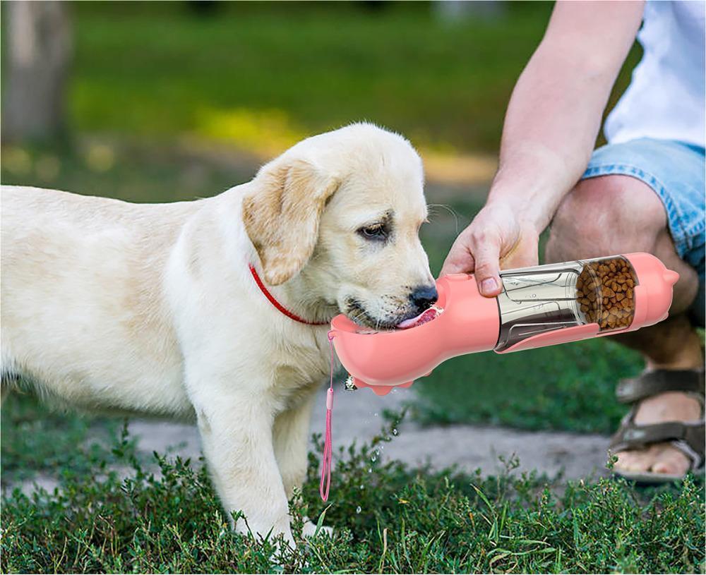 Never Thirst Again: qoaso Water Cup for Pets