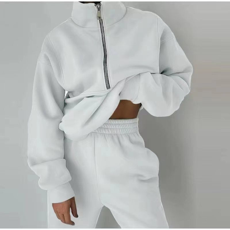 qoaso Long Sleeve Sweatshirt And Pants For Spring Autumn