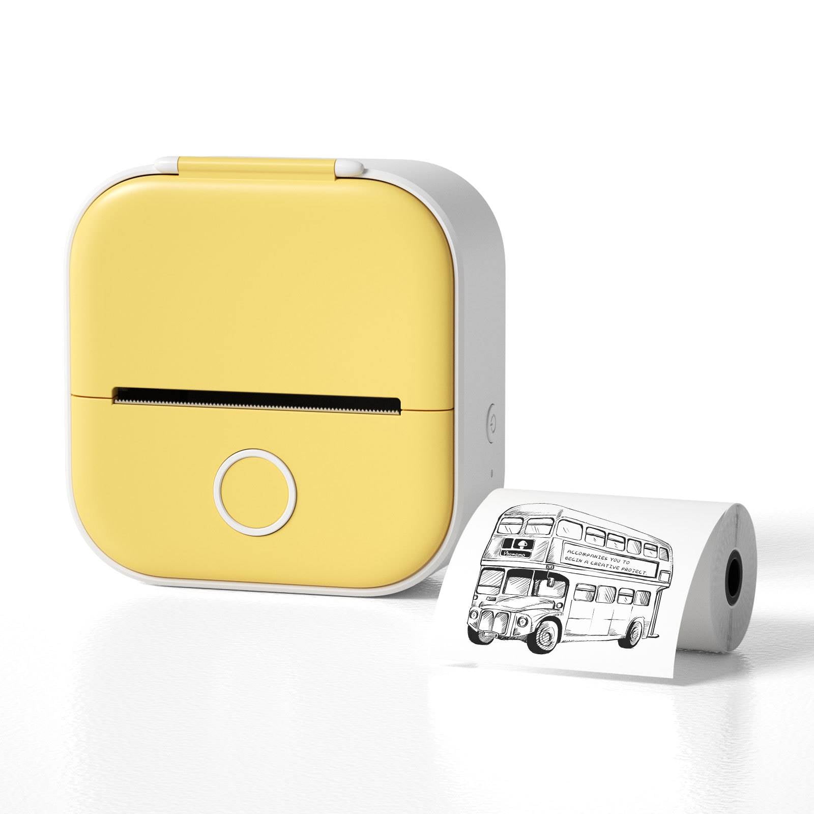 Qoaso Mini Pocket Portable Printer for Home Use - The Ultimate Complement to Your Printing Needs