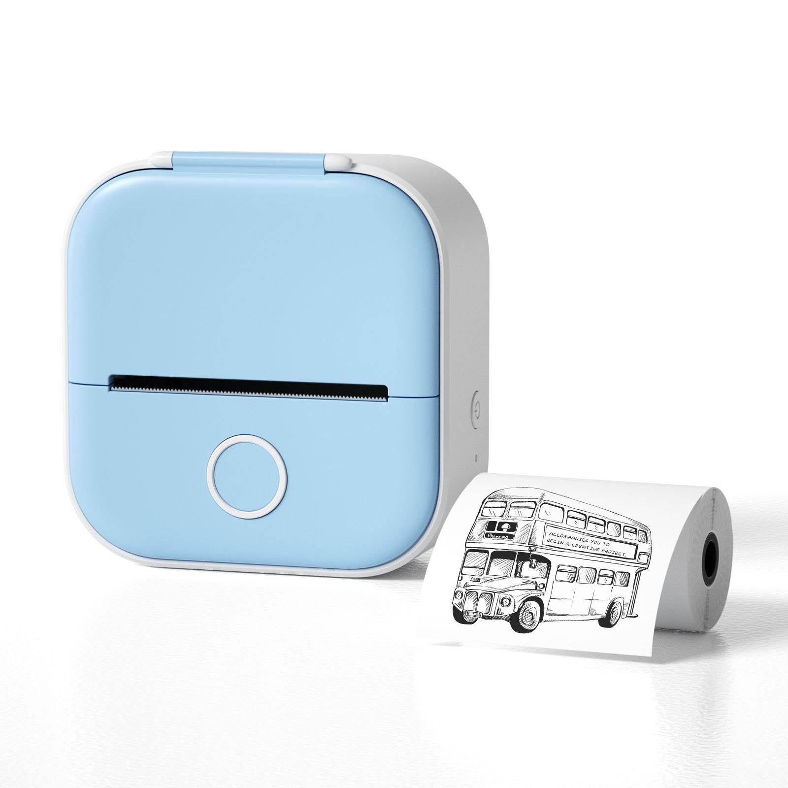 Qoaso Mini Pocket Portable Printer for Home Use - The Ultimate Complement to Your Printing Needs