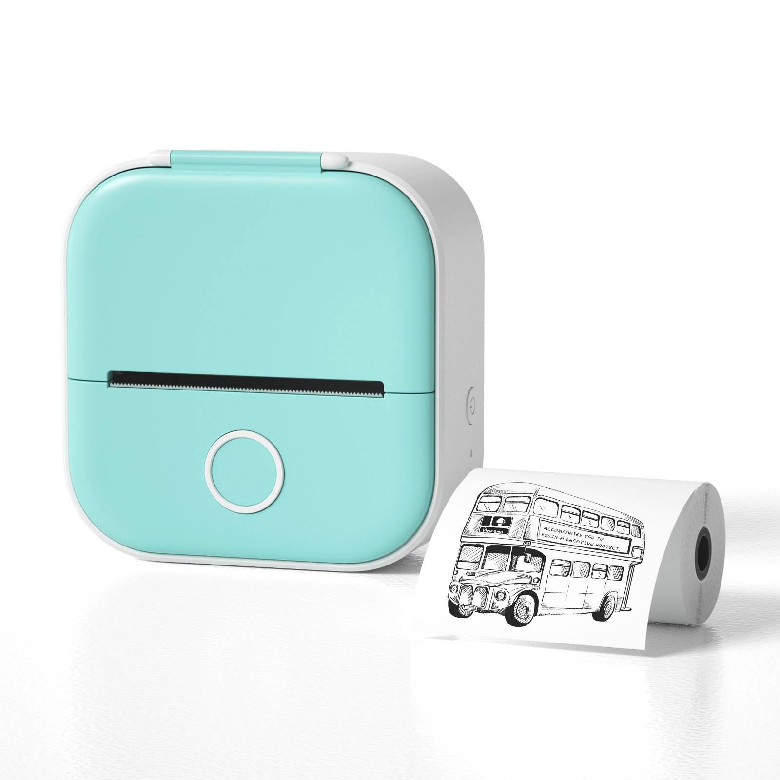 Qoaso Mini Pocket Portable Printer for Home Use - The Ultimate Complement to Your Printing Needs