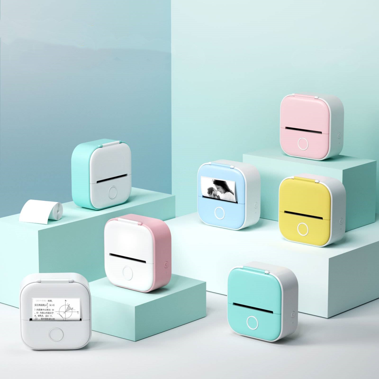 Qoaso Mini Pocket Portable Printer for Home Use - The Ultimate Complement to Your Printing Needs