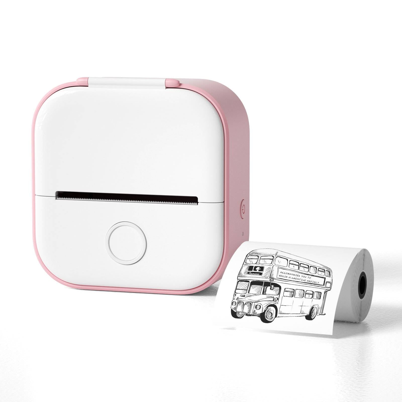 Qoaso Mini Pocket Portable Printer for Home Use - The Ultimate Complement to Your Printing Needs