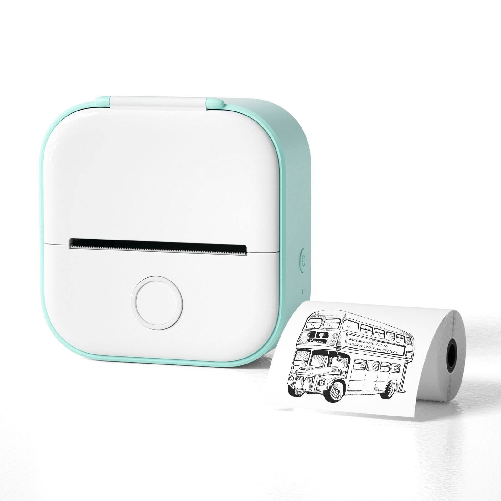 Qoaso Mini Pocket Portable Printer for Home Use - The Ultimate Complement to Your Printing Needs